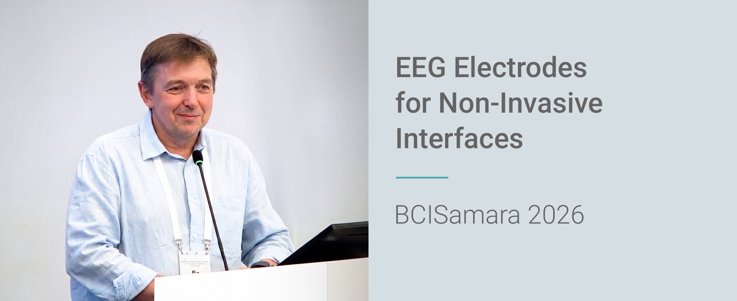 EEG Electrodes for Non-Invasive Interfaces | BCISamara 2026
